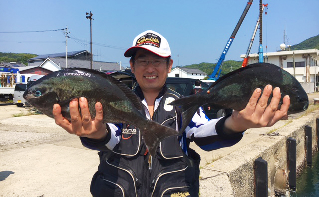 良型クロの釣果（5月18日）