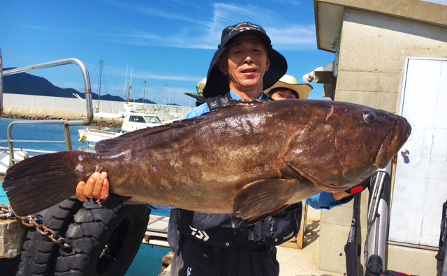 お盆休みの底物釣果（8月13日）