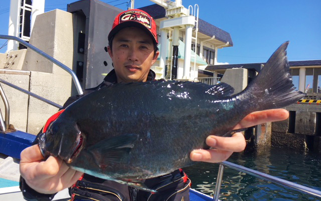 良型クロ釣果（3月13日）