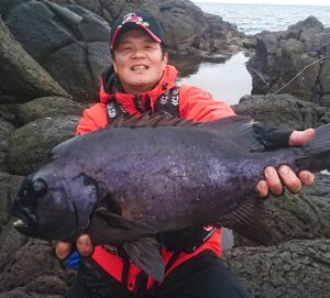 石鯛とクロの釣果（12月20日）