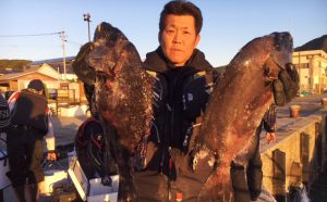 年末上物・底物釣果（12月30日）