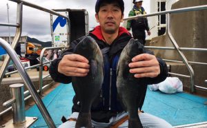 寒グロ良型釣果（2月5日）