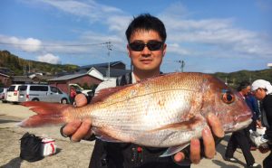 春磯、マダイ祭り（4月16日）