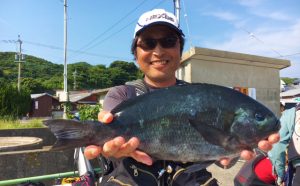 爆風の中での釣果（6月17日）