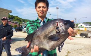 爆風の中での釣果（6月17日）