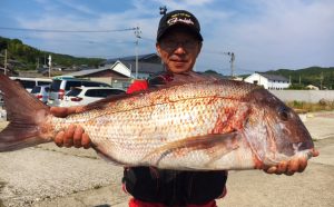 爆風の中での釣果（6月17日）