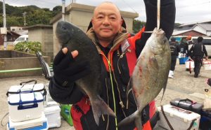 上物と底物釣果（11月26日）