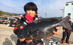 良型連発！寒グロ釣果（1月21日）