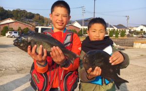 春磯、クロ釣果（3月24日）