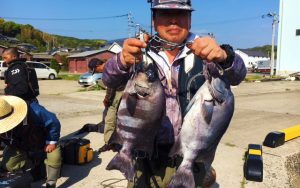 底物と伊勢海老（4月22日）