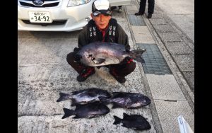 良型クロ釣果（12月1日）