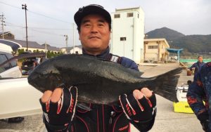 良型クロ釣果（12月1日）