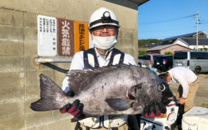 秋磯開幕！アラ・イシダイ底物釣果！