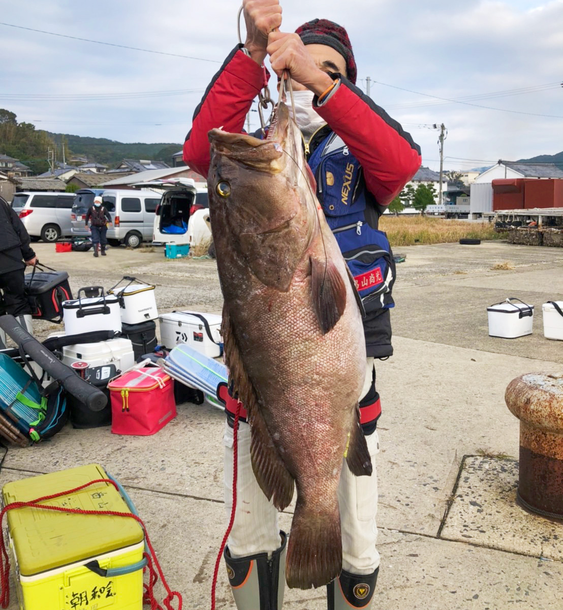 巨大磯アラ・底物釣果