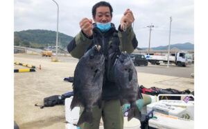 巨大磯アラ・底物釣果